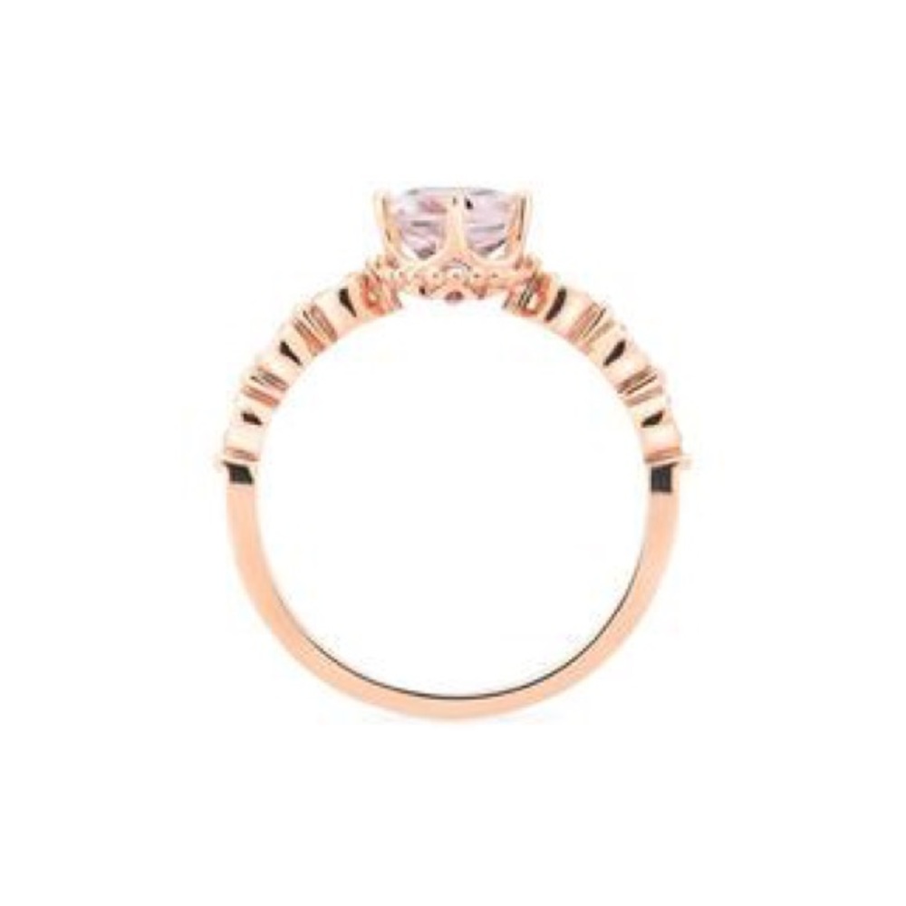 18k Rose Gold Morganite Ring - Picture 10 of 10